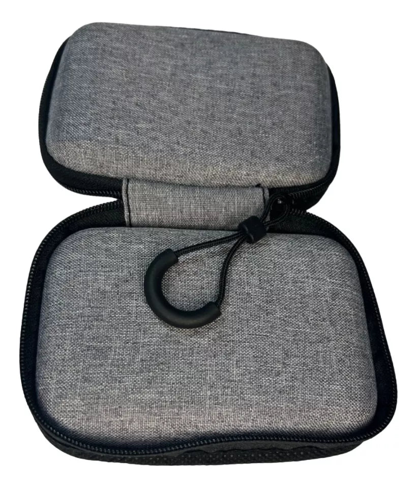 Estuche Rígido Para Cables 11x8x4cm (gris)