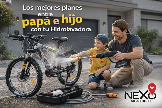 🚗💦Hidrolavadora Inalambrica Portátil Recargable de 1 batería para los héroes de la casa